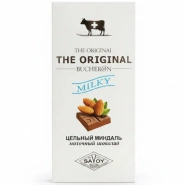 Молочный шоколад с цельным миндалем 90 г